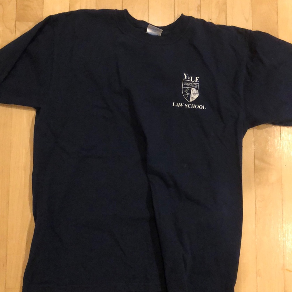 Yale Law long sleeve tee